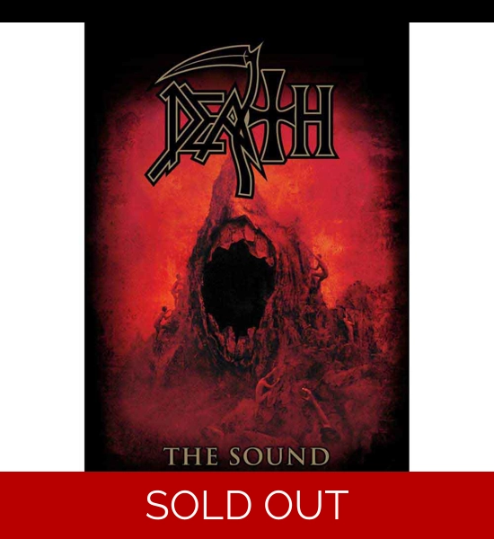 Death - Sound Of Perseverance Textile Poster